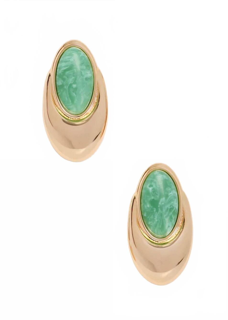 NEW RETROFETE women's blare earring in angelite